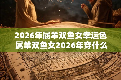 2026年属羊双鱼女幸运色 属羊双鱼女2026年穿什么颜色大吉