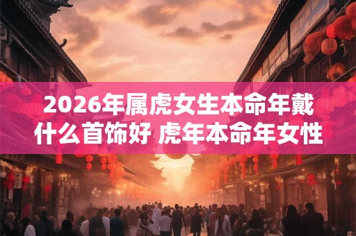 2026年属虎女生本命年戴什么首饰好 虎年本命年女性佩戴什么好