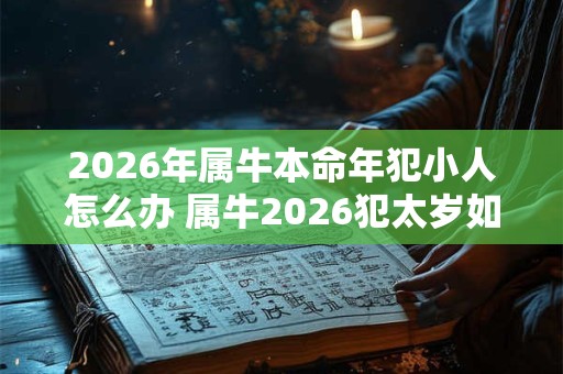2026年属牛本命年犯小人怎么办 属牛2026犯太岁如何防小人