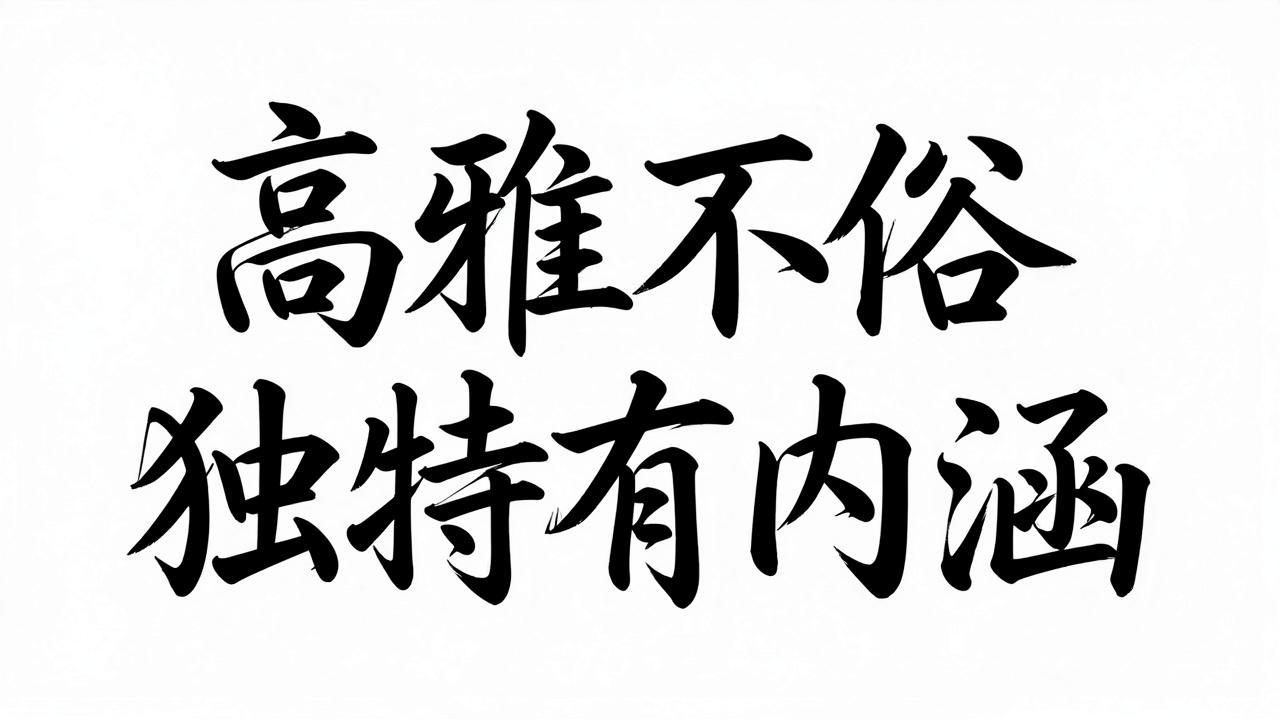 四字高雅不俗的公司名字，独特有内涵