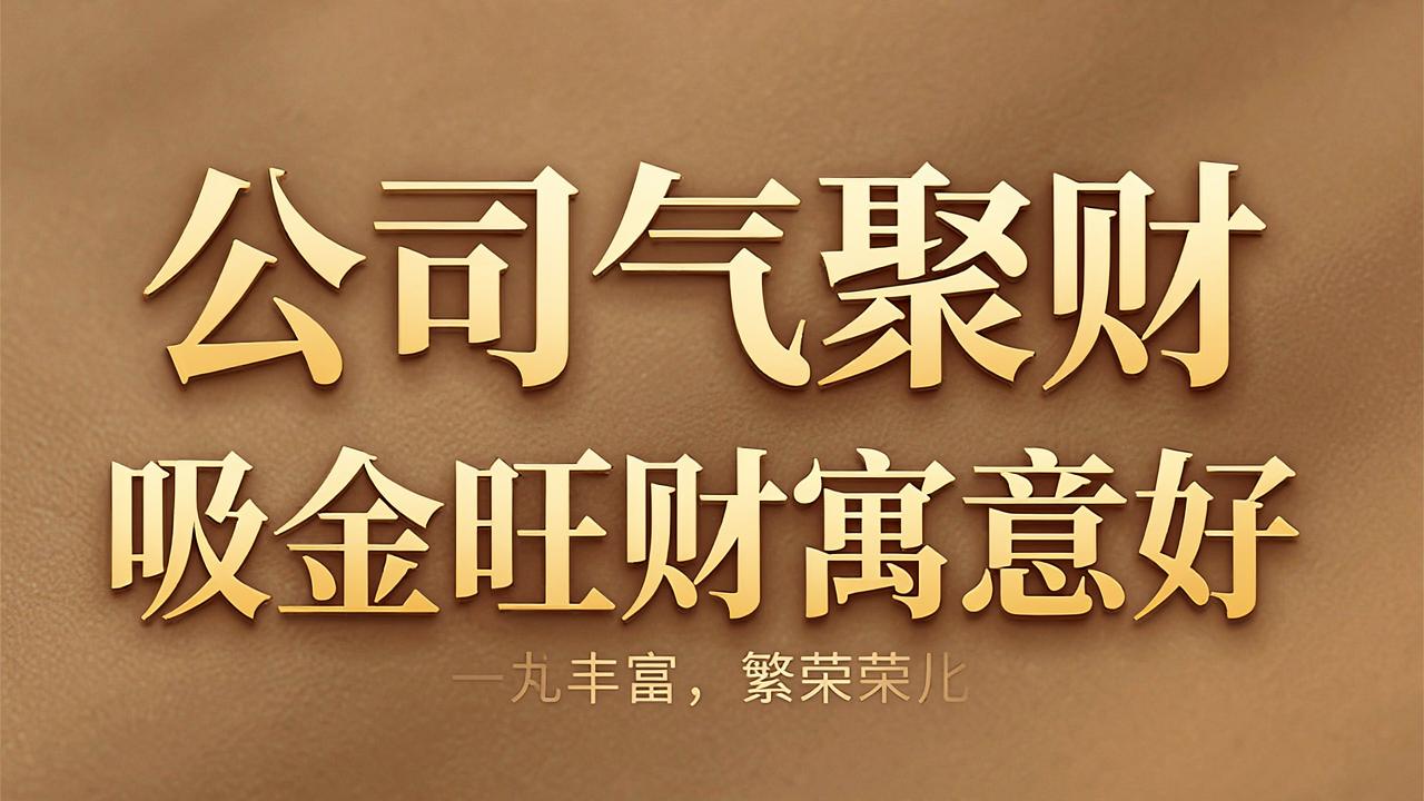公司大气聚财的名字，吸金旺财寓意好