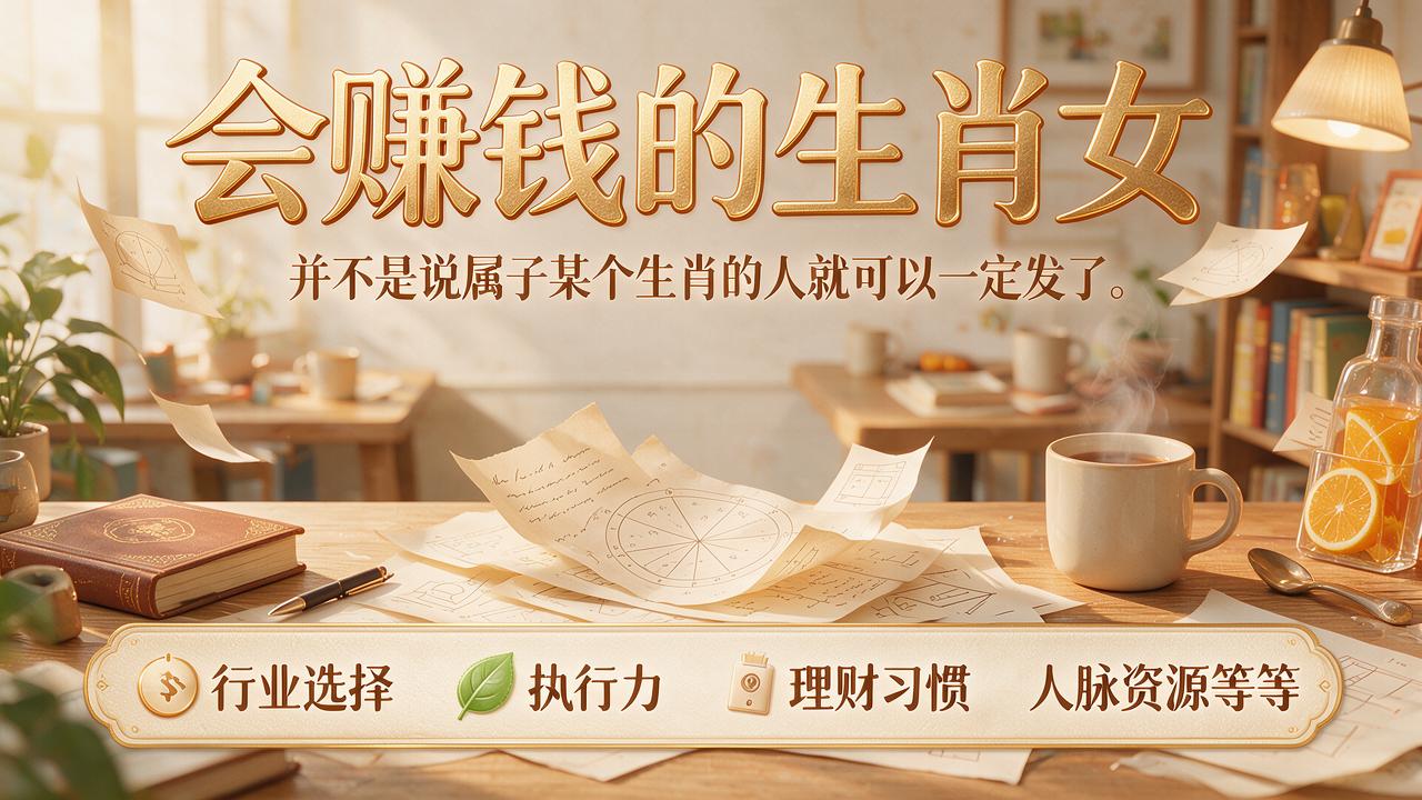会赚钱的生肖女,会赚钱的生肖女有哪些
