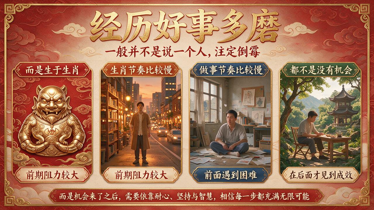 经历好事多磨的生肖,经历好事多磨的生肖有哪些
