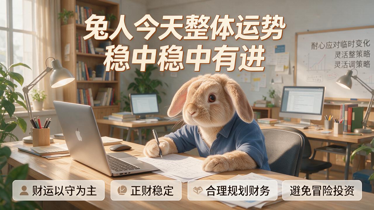 属兔人今日运势,属兔人今日运势及财运