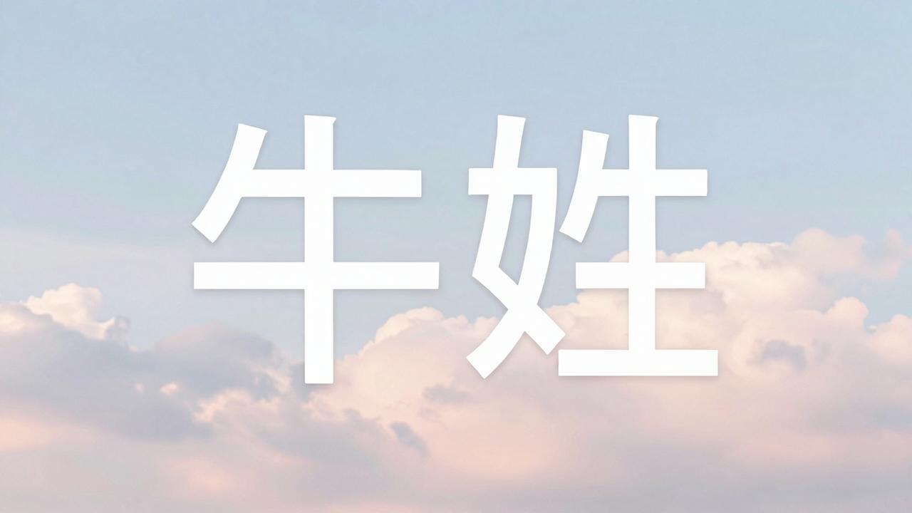 好听的牛姓女孩名字两个字 好听的牛姓女孩名字两个字
