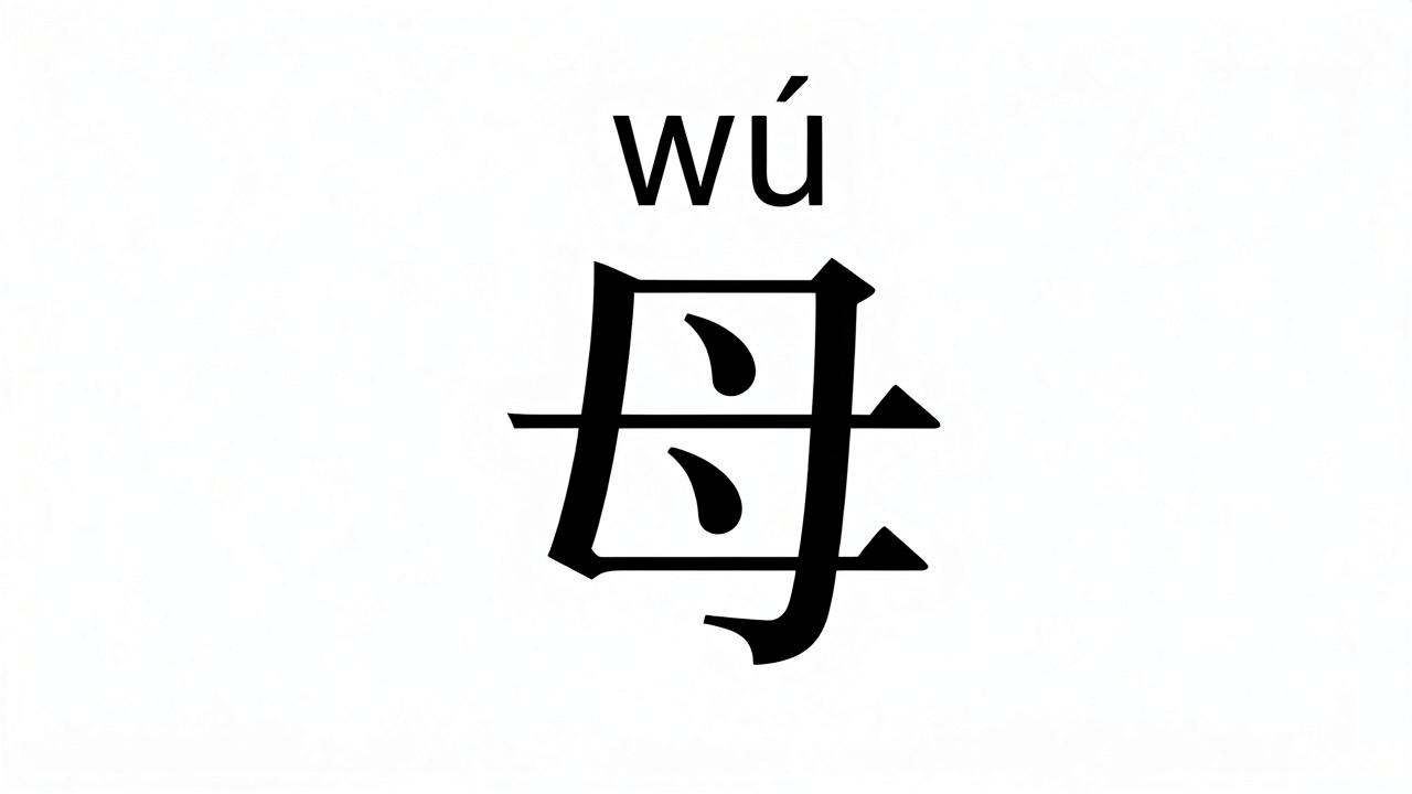 毋有几个读音 毋有几种发音
