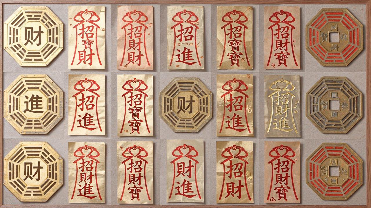 财运灵符大全  招财开运符咒图