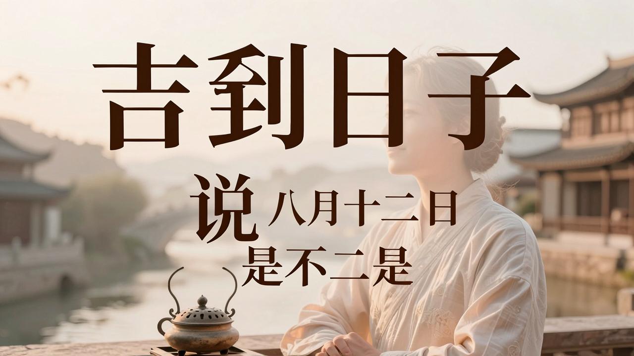 2026年农历八月十二日是吉利日子吗