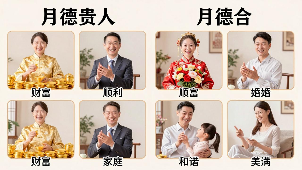 月德合和月德贵人有什么区别 月德合详解