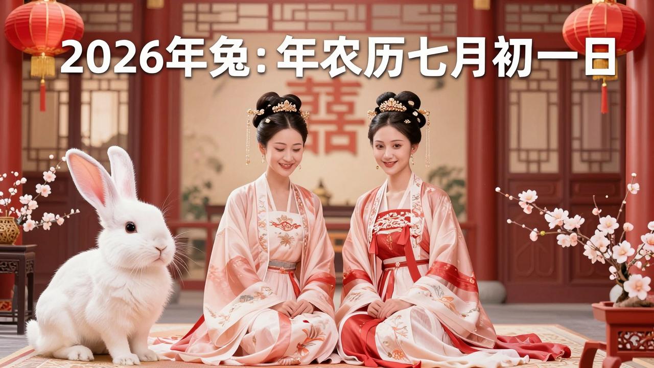 2026兔年农历七月初一日是结婚吉日吗