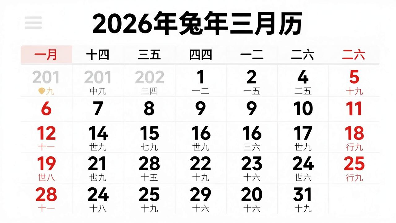 2026兔年农历三月二十二日黄历宜忌查询