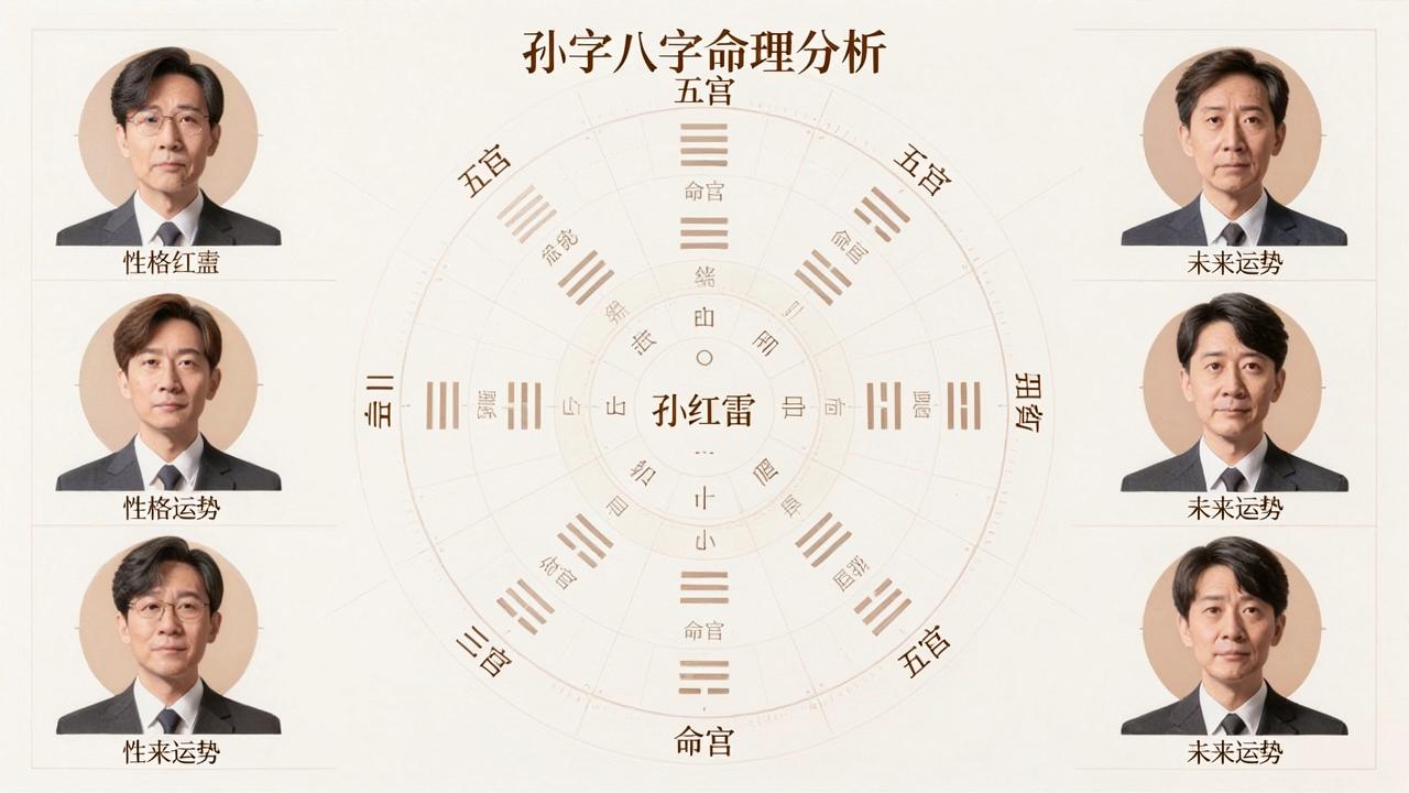 孙红雷八字分析 孙红雷八字格局